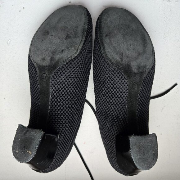 EF Dance Shoes 302 Model Black Micro Airmesh Size 7 (Euro 37.5) - Picture 5 of 5